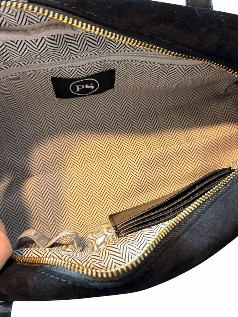 Pretty Simple Sally Vegan Suede Barrel Shoulder Bag High Quality Black